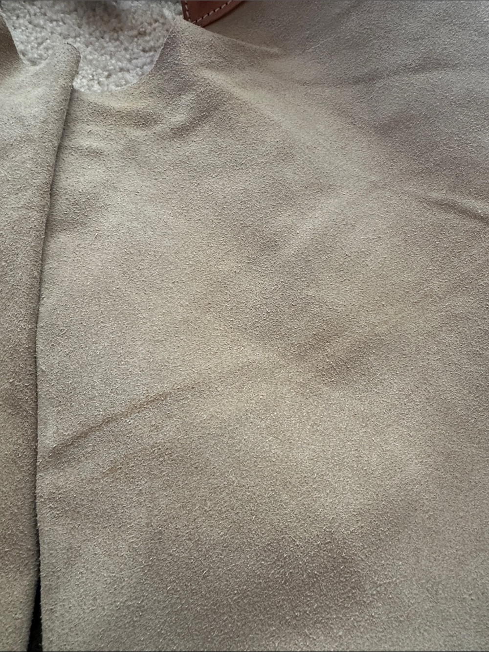 Womens tan Brown Suede Fringe Chaps | Size XL | Western leather - Picture 8 of 11